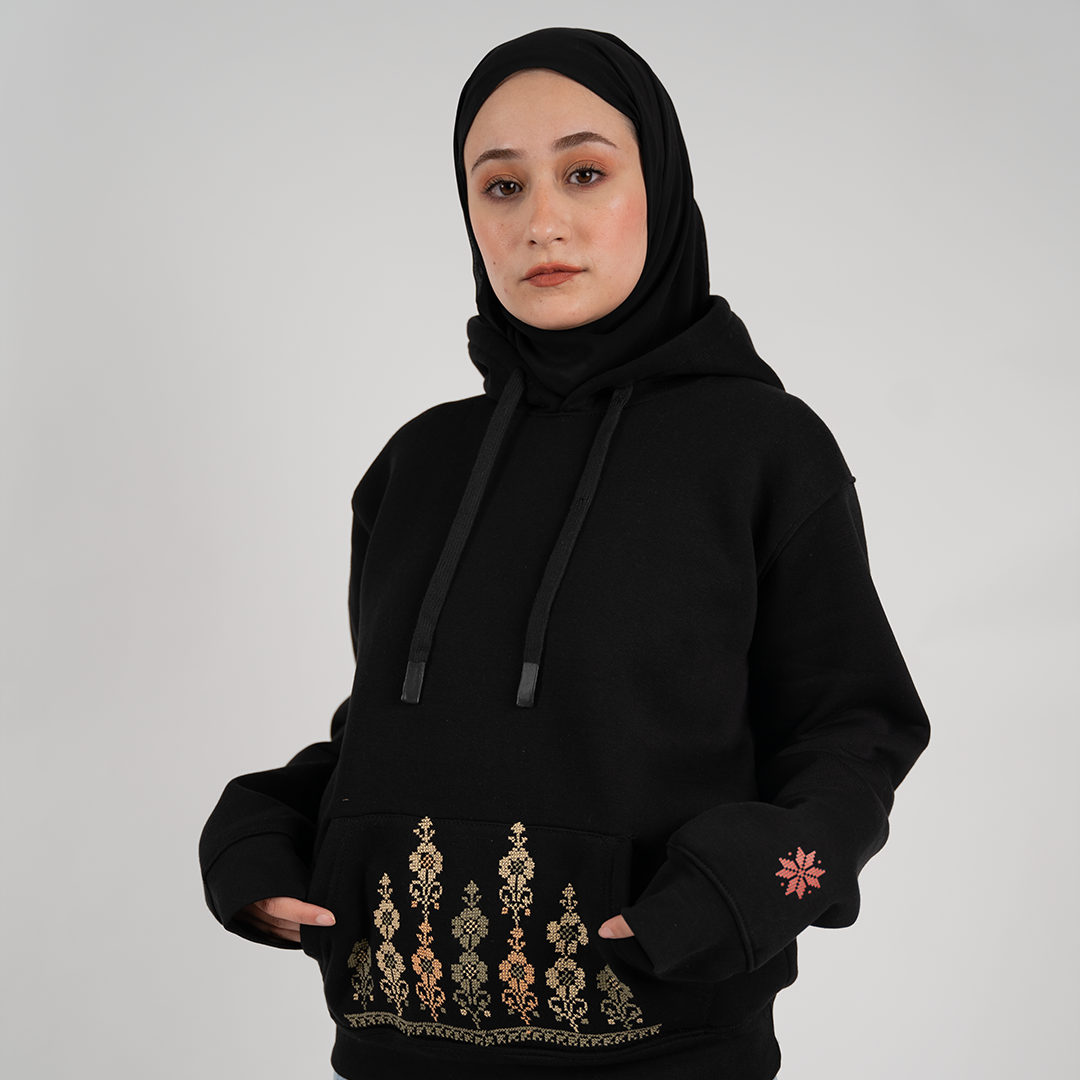 Rumi Hoodie (Rumi flower)