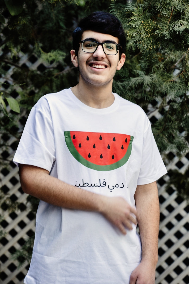 Palestinian Design printed Teeshirt, by Re-Mind