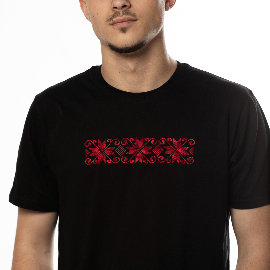 Men Tareeq Al Nojoom T-Shirt (The Starry Road) - Virtual Bazaar Jordan