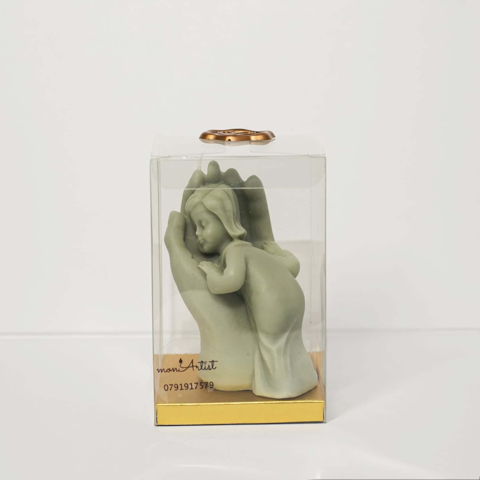Hand Girl Candle - Virtual Bazaar Jordan