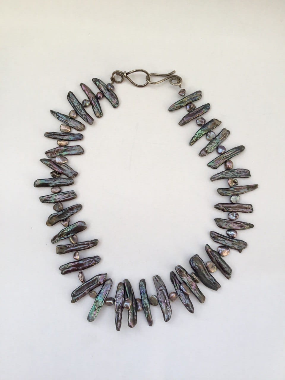 Baroque Black Pearl Necklace