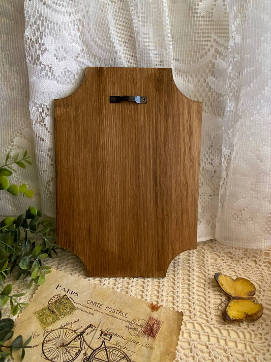 key holder in decoupage