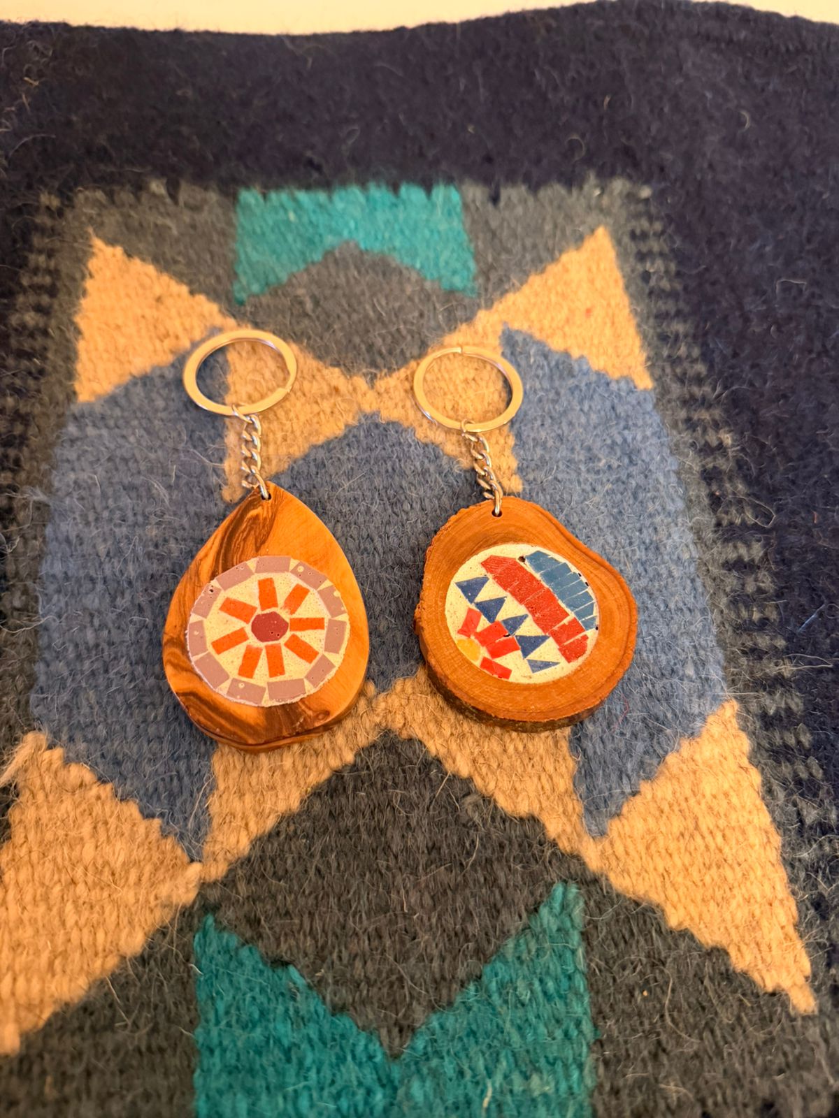 Mosaic Keychain