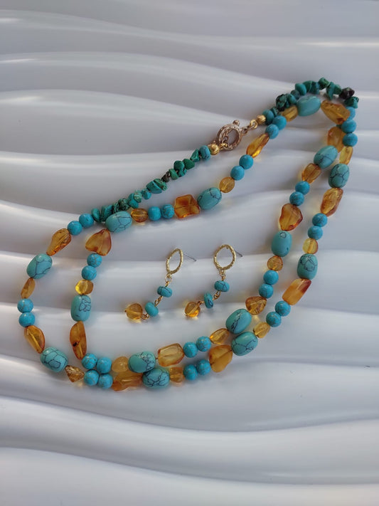 Necklace and Earings