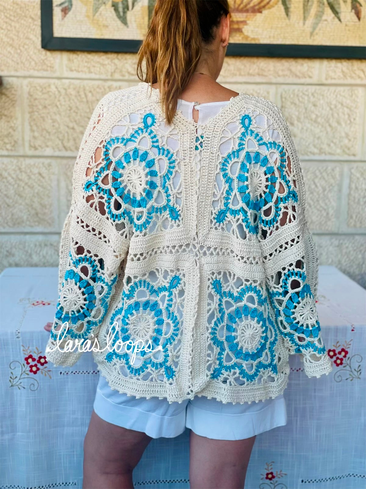 Lacey Cardigan , by Lara's Loops