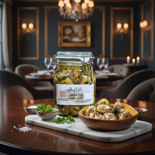 Makdus without Garlic