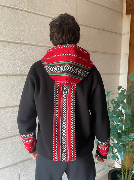 Jordanian Design Zip-up Jacket