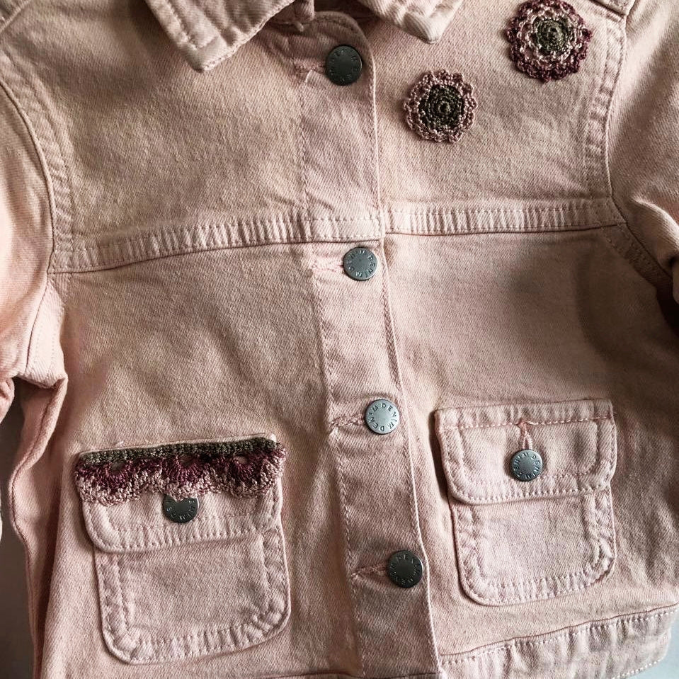 Girls Jacket Peach