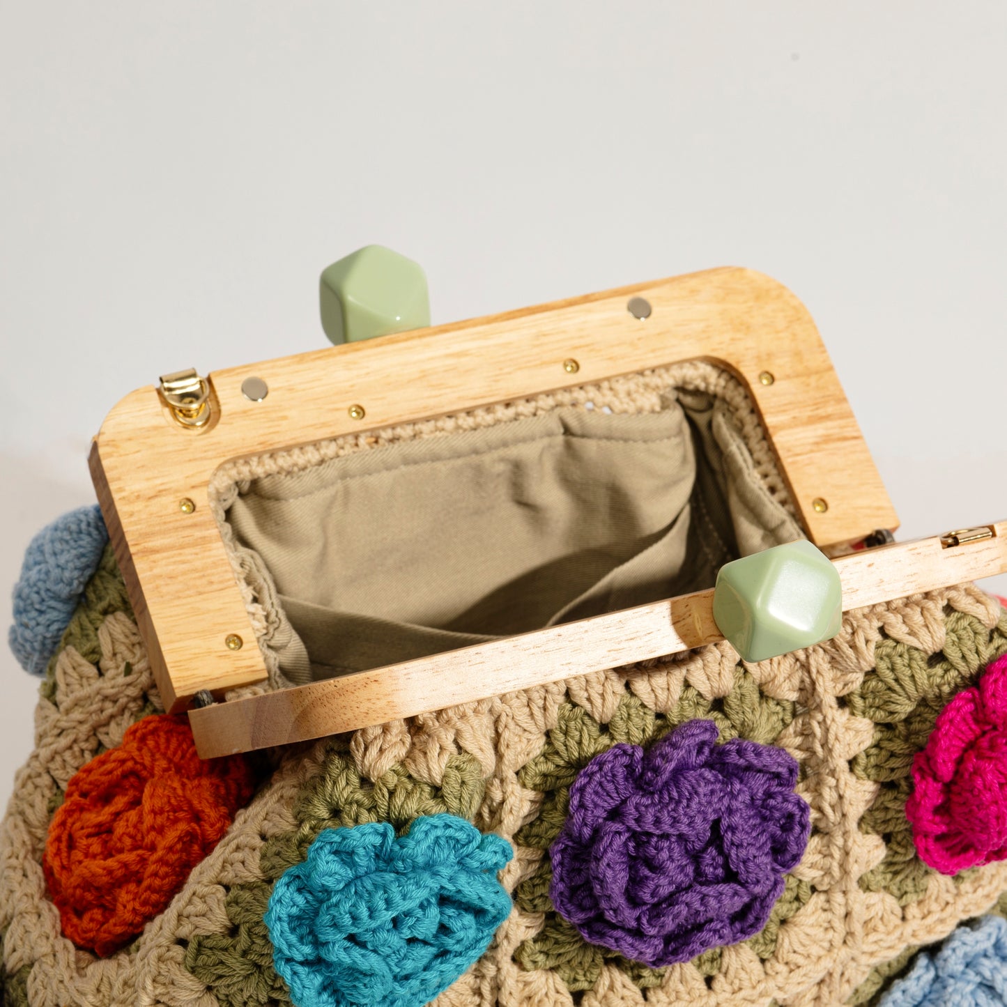 Hand Crochet Clutch, by Lara's Loops - Virtual Bazaar Jordan