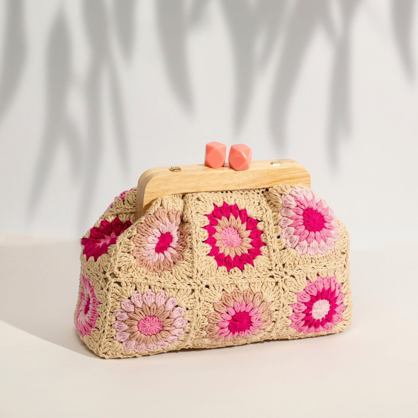 Hand Crochet Clutch, by Lara's Loops - Virtual Bazaar Jordan