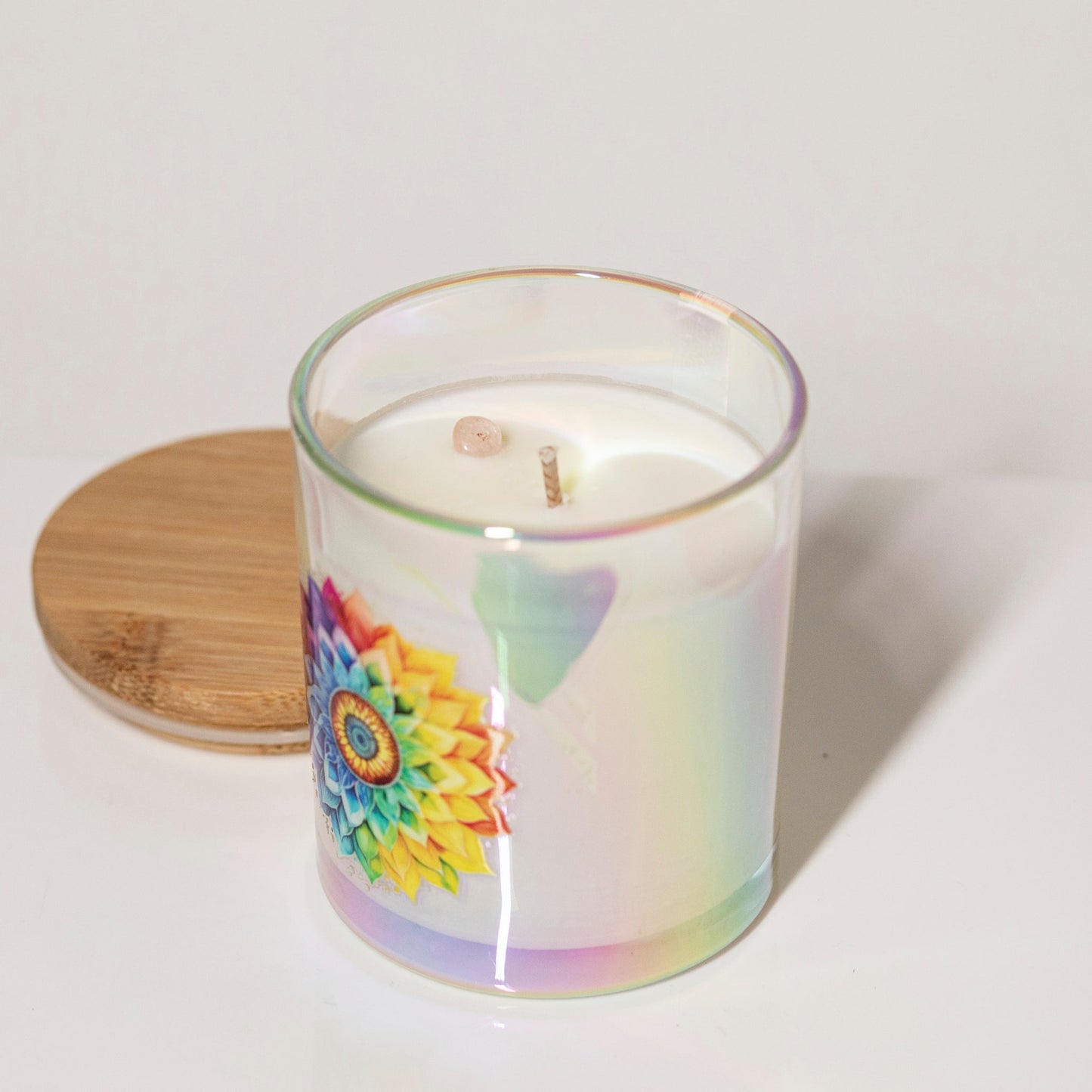 Meditation Candle, White Amber and Honey