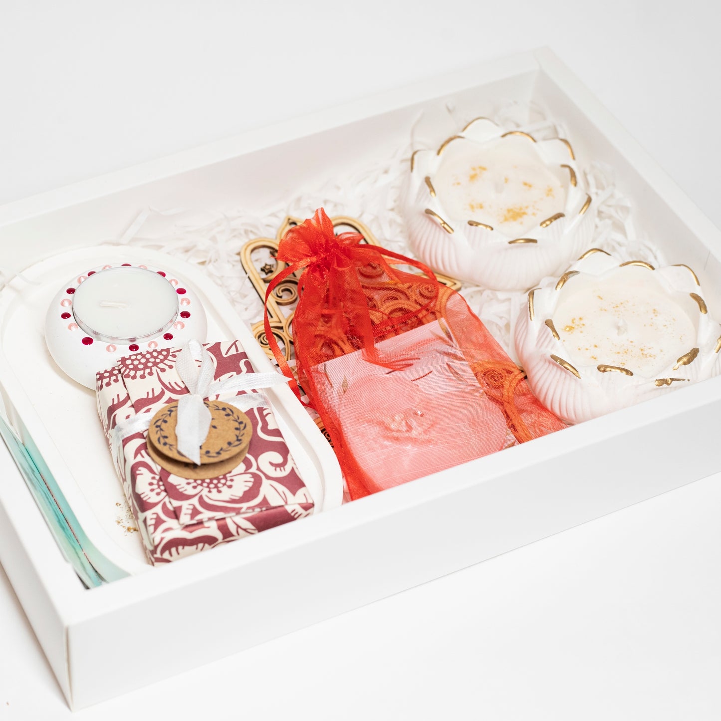 Gift Box wit Candles and Soap