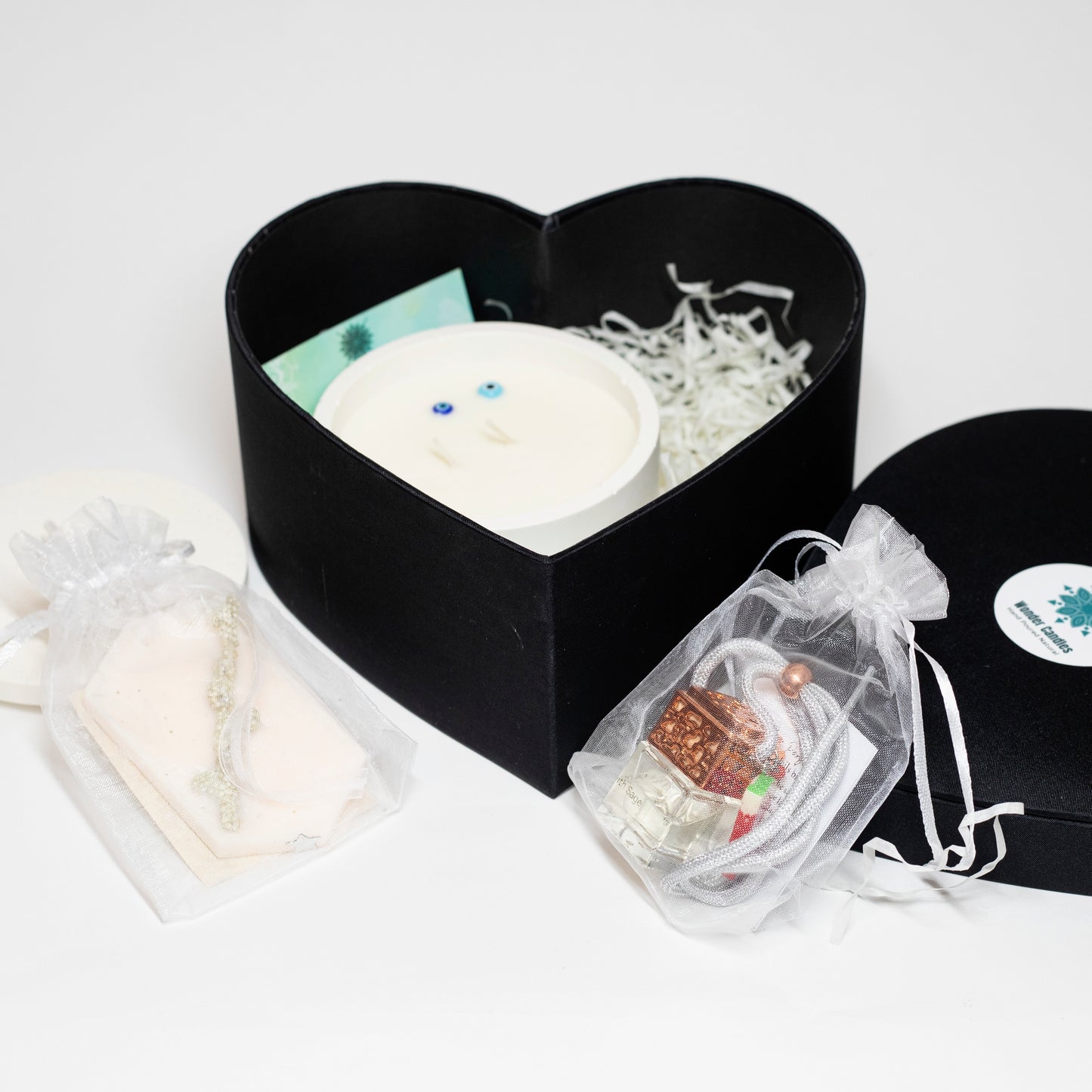 Gift Box with Candle and Car Perfume