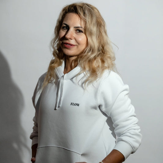 The Flow Hoodie, White