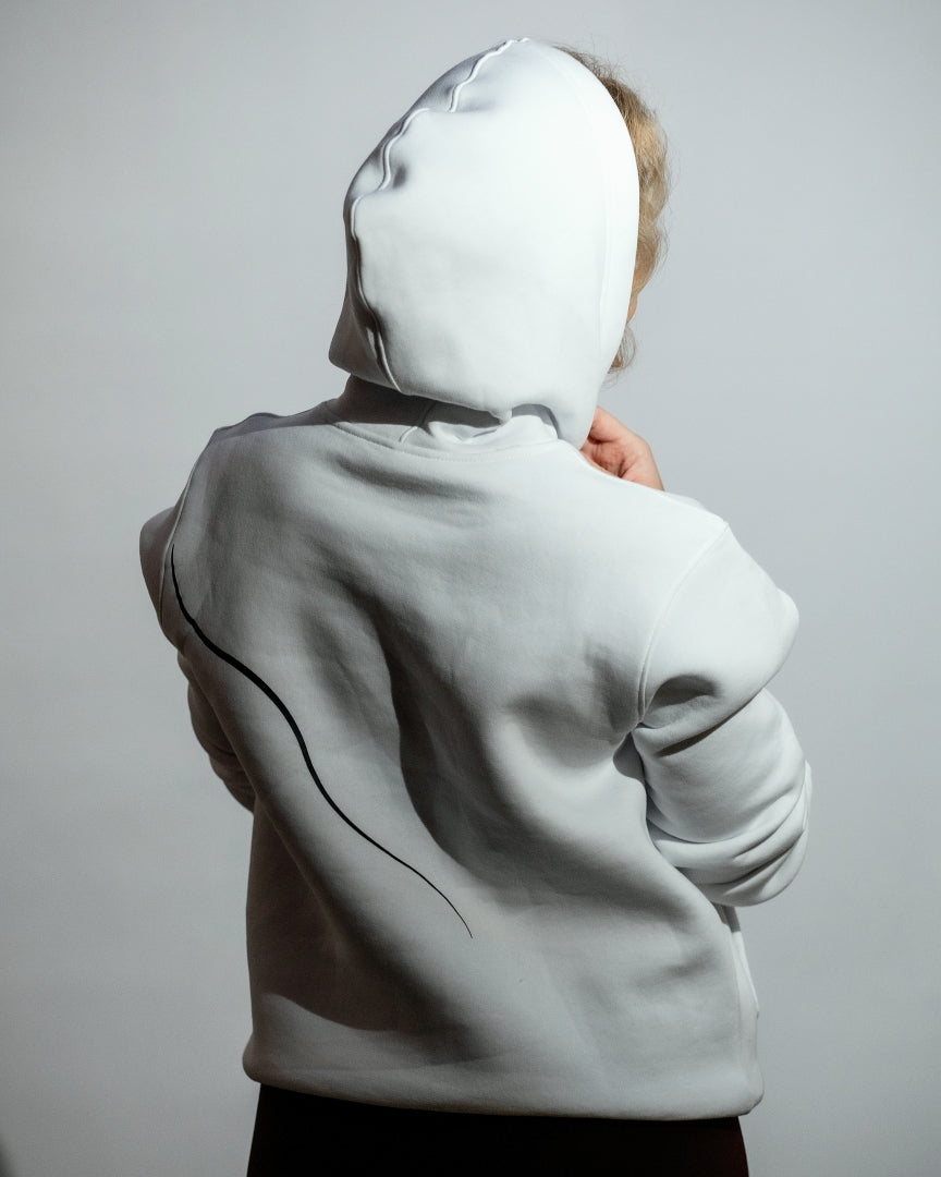The Flow Hoodie, White
