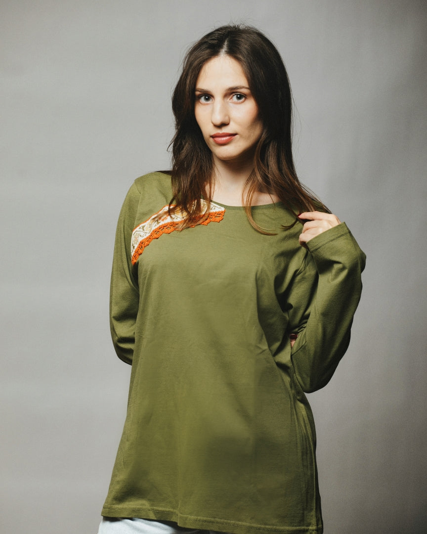 Long Sleeve Designer T-Shirt