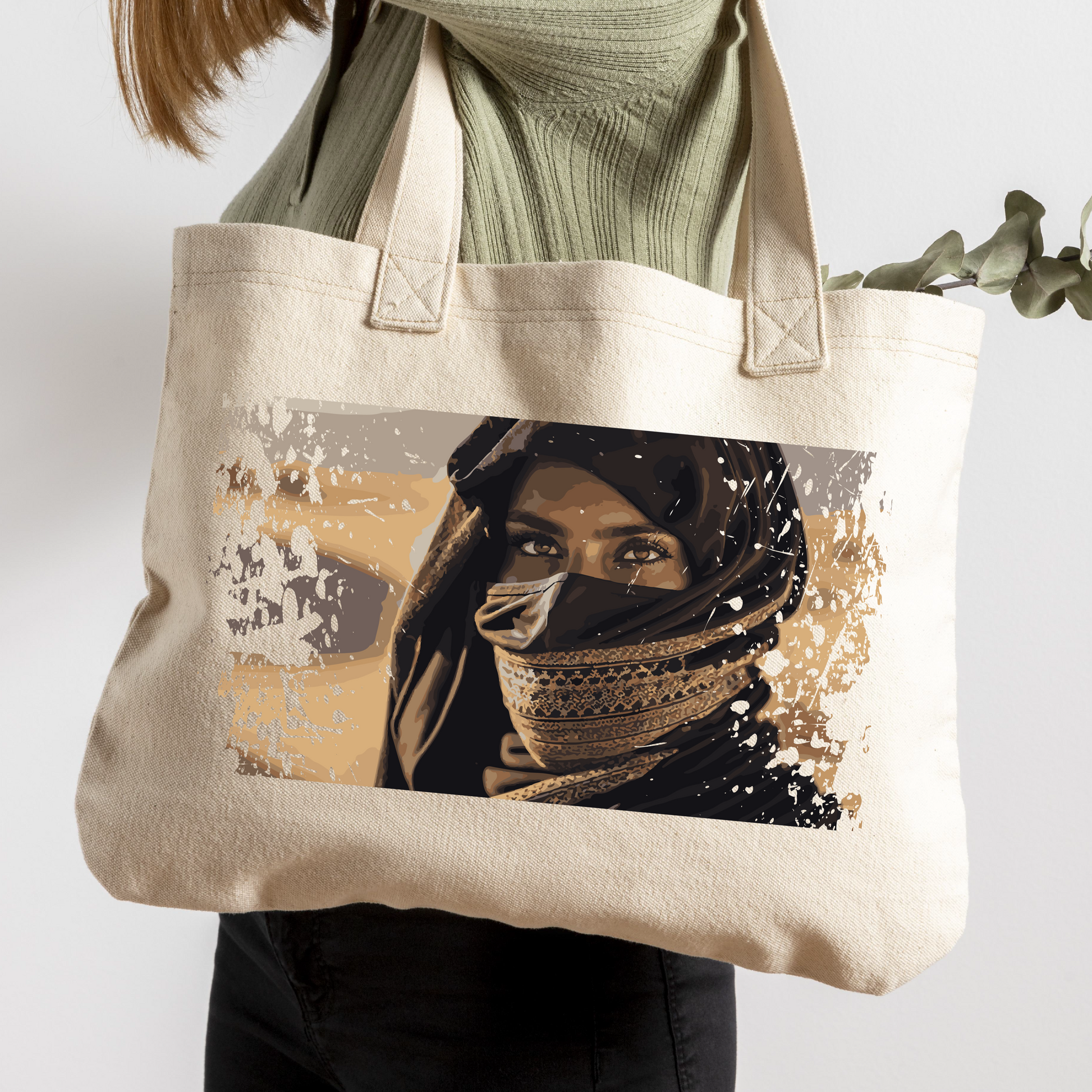 printed tote bag