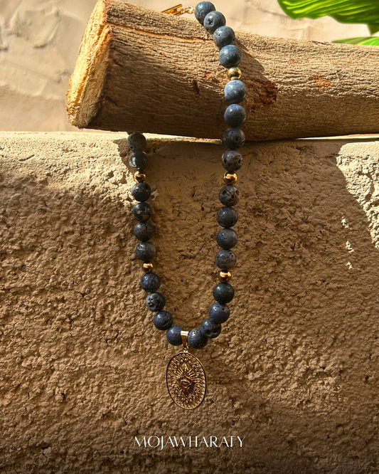 Grey Coral Necklace