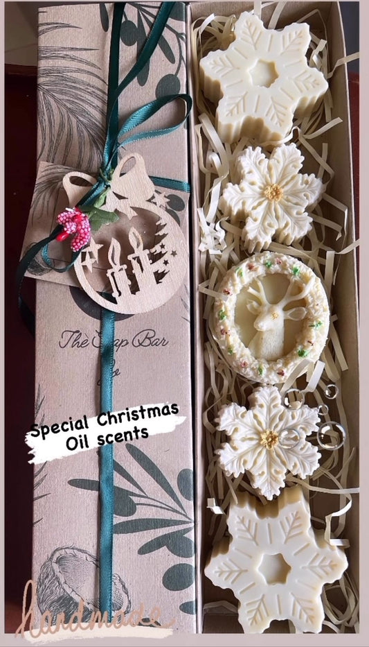 Christmas Rehindeer Soaps Set - Virtual Bazaar Jordan