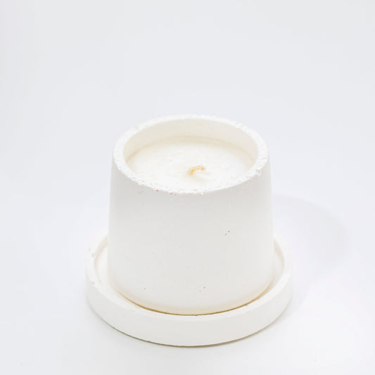 Candle Set in Stone, Citrus and Spice