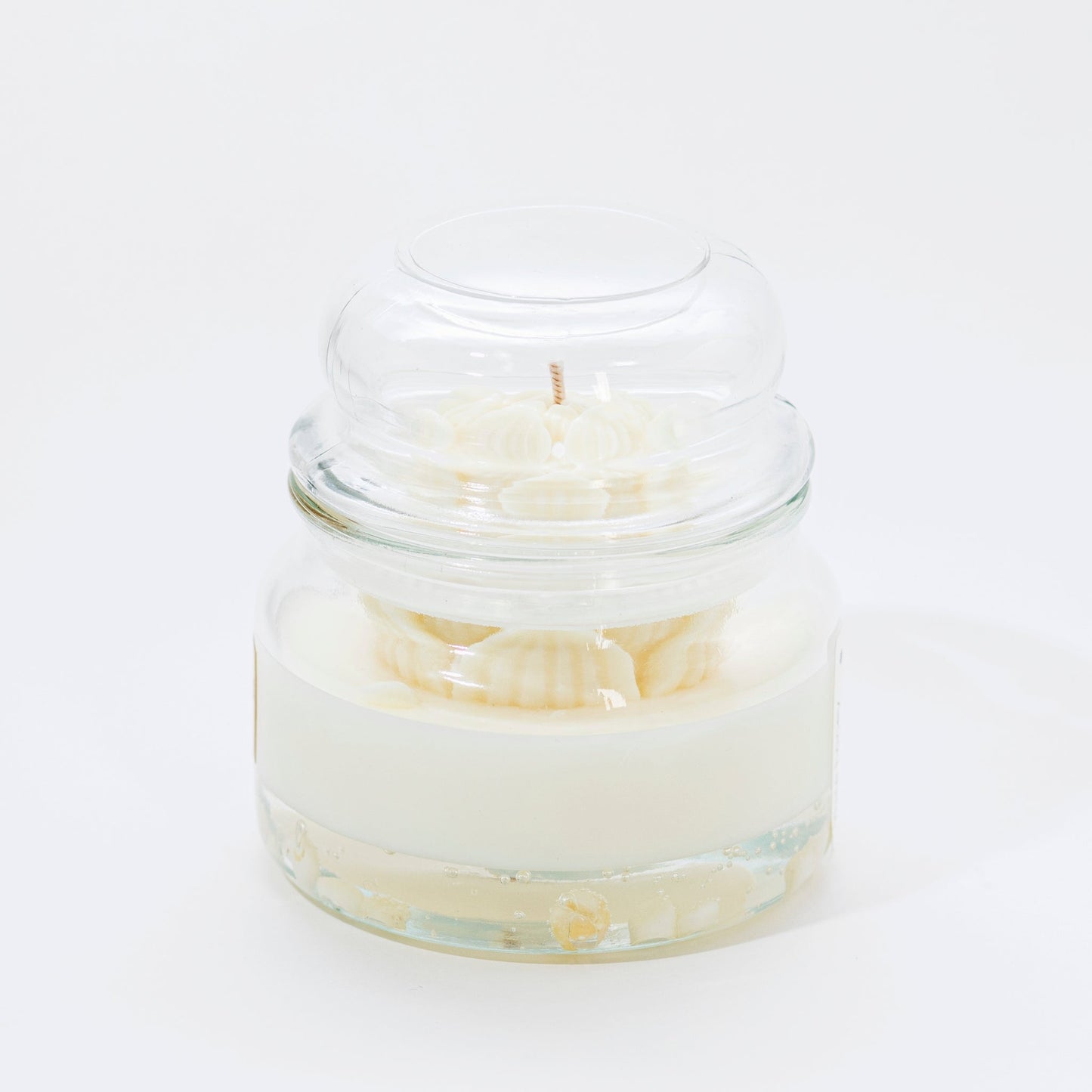 Serenity Candle, White Stone, Cinnamon with Peppermint