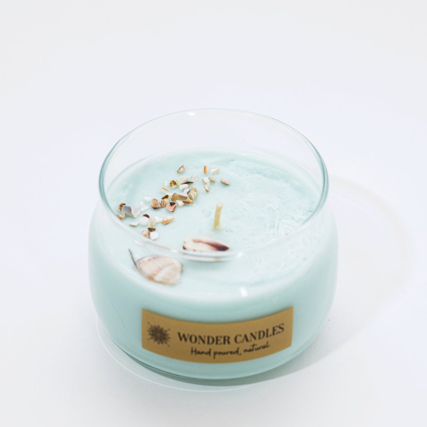 Big Soy Candle in a Jar, Sea Theme, Cool Water Davidoff