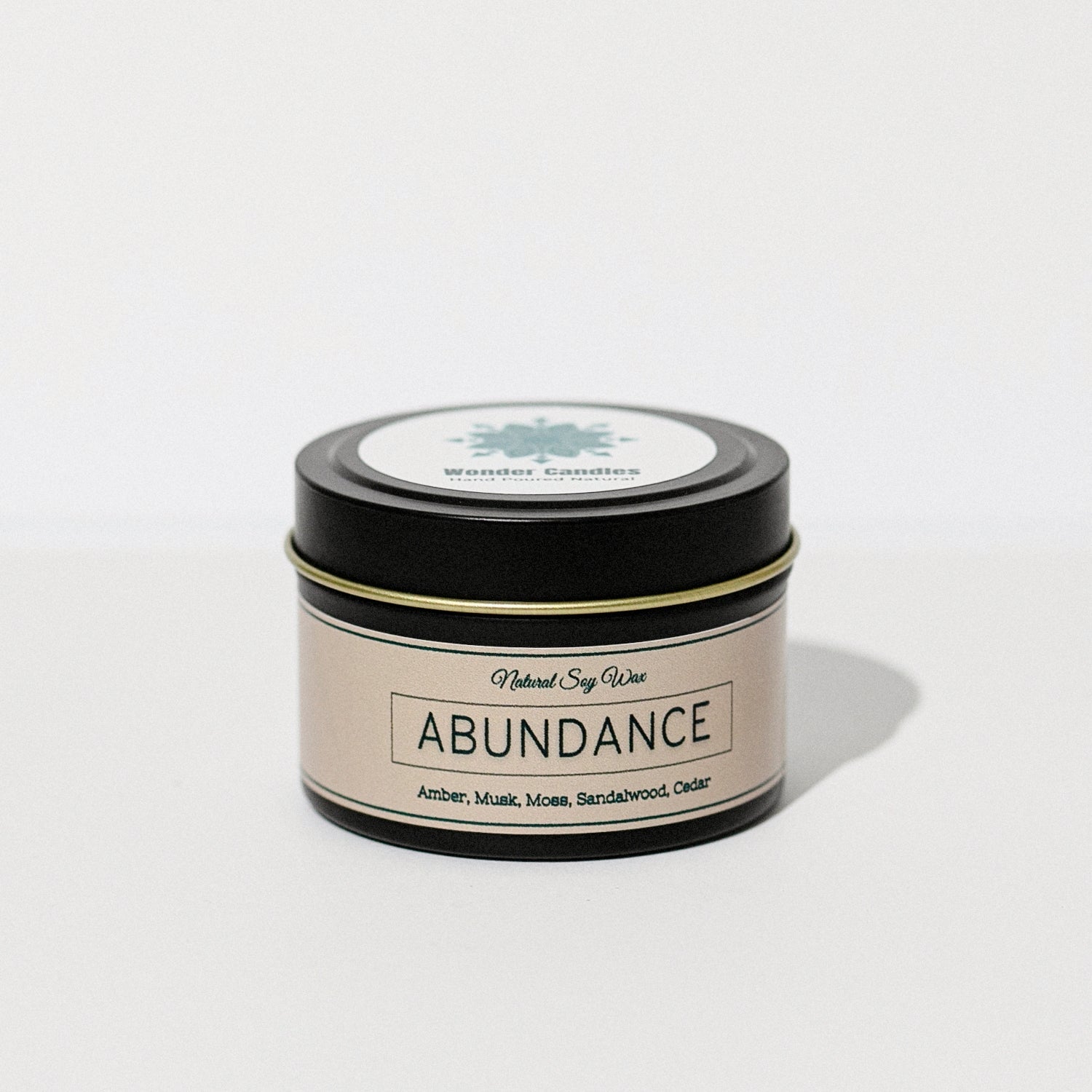 'Abundance' Candle from 'Balance' Collection, Citrus with Flowers and Musk, 130ml - Wonder Candles