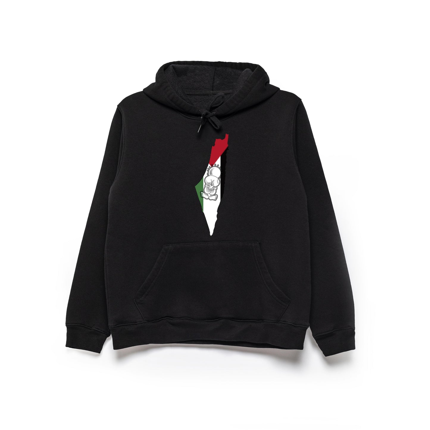 Palestinian print Hoodie, by Re-Mind