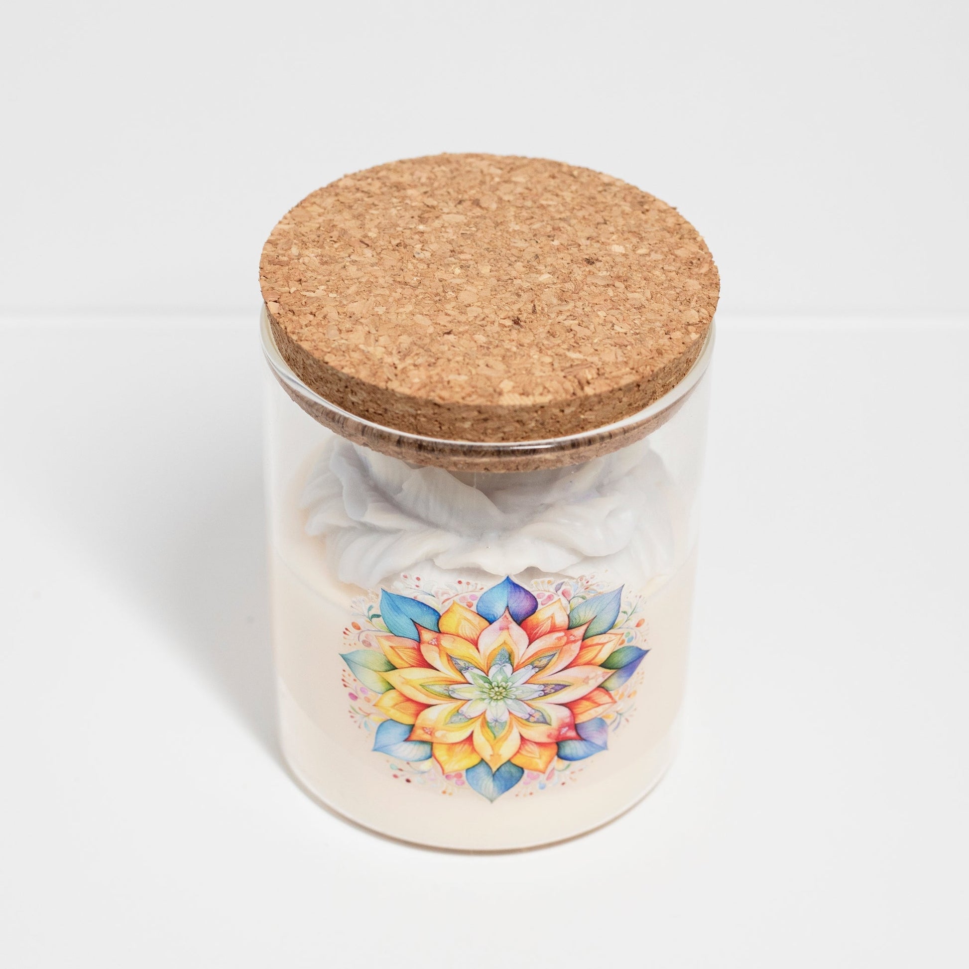 "Bliss' Collection Candle in big Jar, Jasmine, 400ml - Wonder Candles