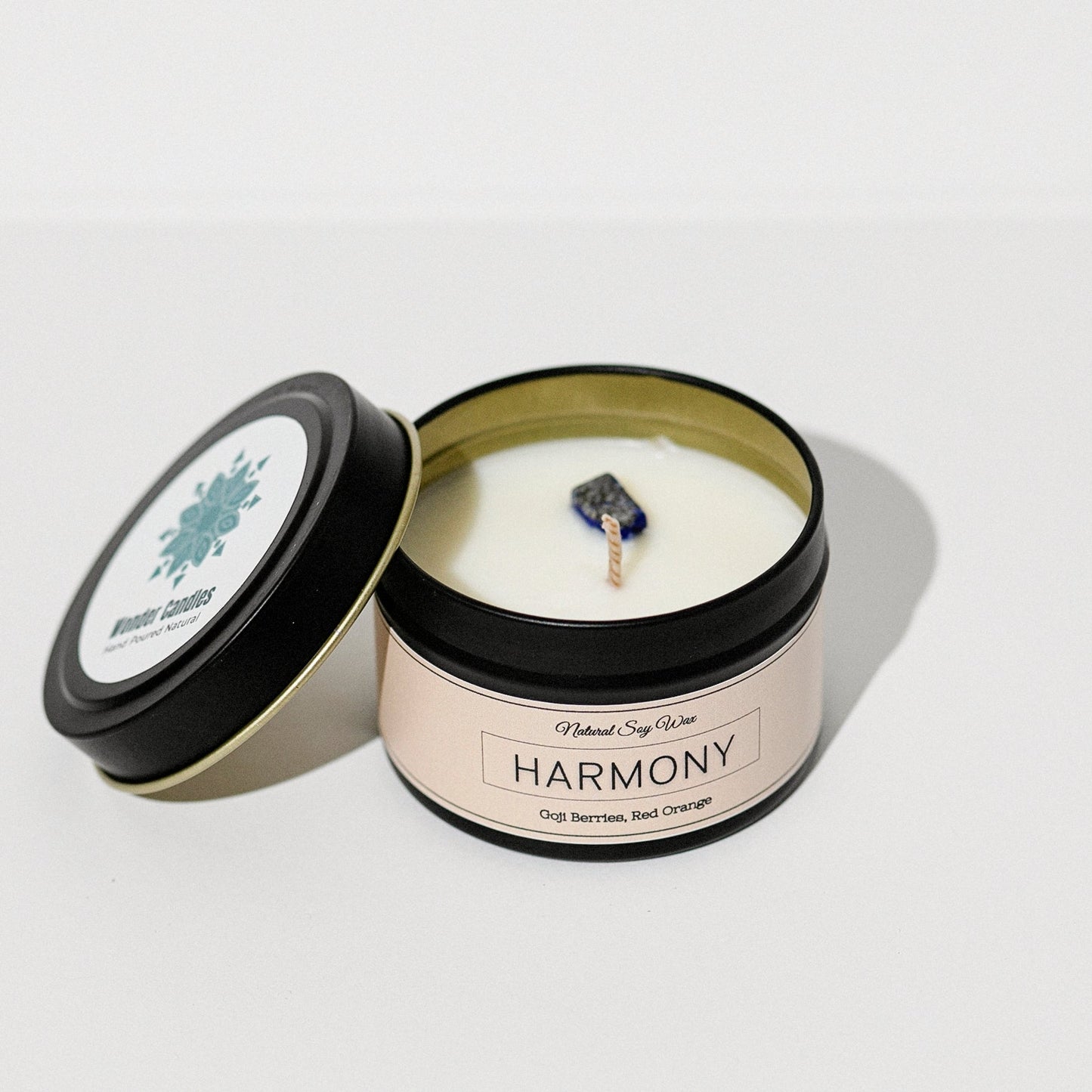 'Harmony' Candle from 'Balance' Collection, Orange with Berries, 130ml - Wonder Candles