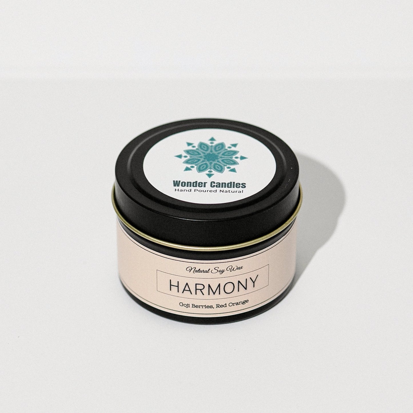 'Harmony' Candle from 'Balance' Collection, Orange with Berries, 130ml - Wonder Candles