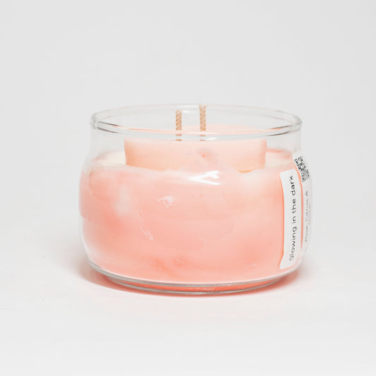 "Love" Candle, Glowing in the Dark, Lemon, 300ml - Wonder Candles
