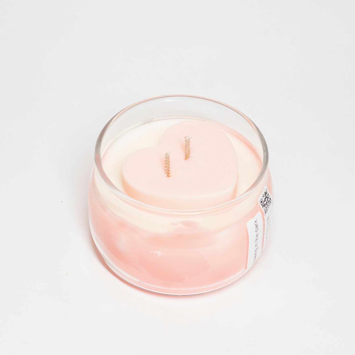 "Love" Candle, Glowing in the Dark, Lemon, 300ml - Wonder Candles