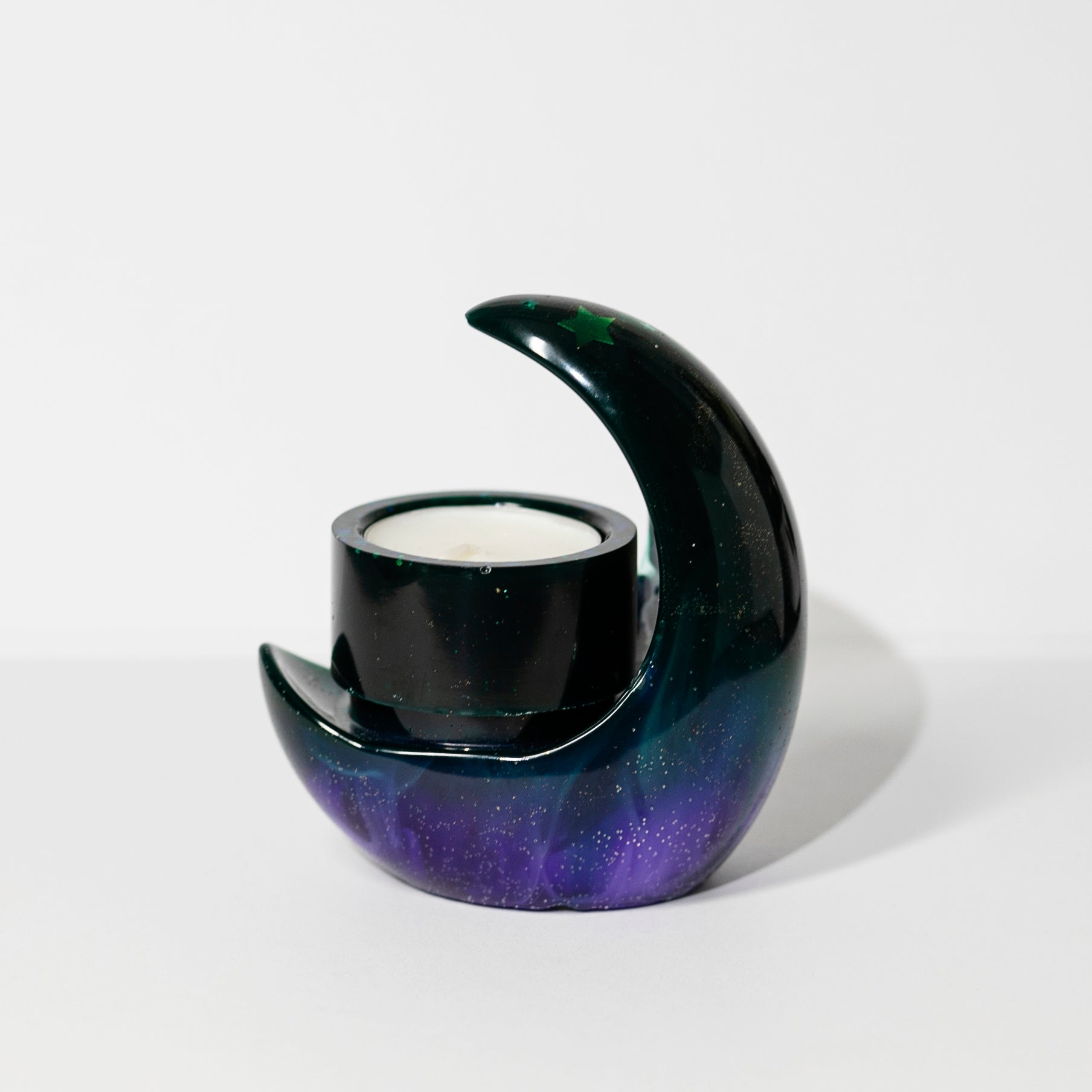 Moon Tea light Holder 2 - piece Set - Wonder Candles