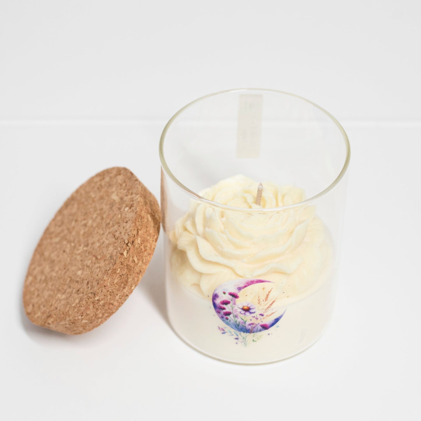 'Moonlight' Collection Candle in big Jar, Citrus with Sage, 280ml - Wonder Candles