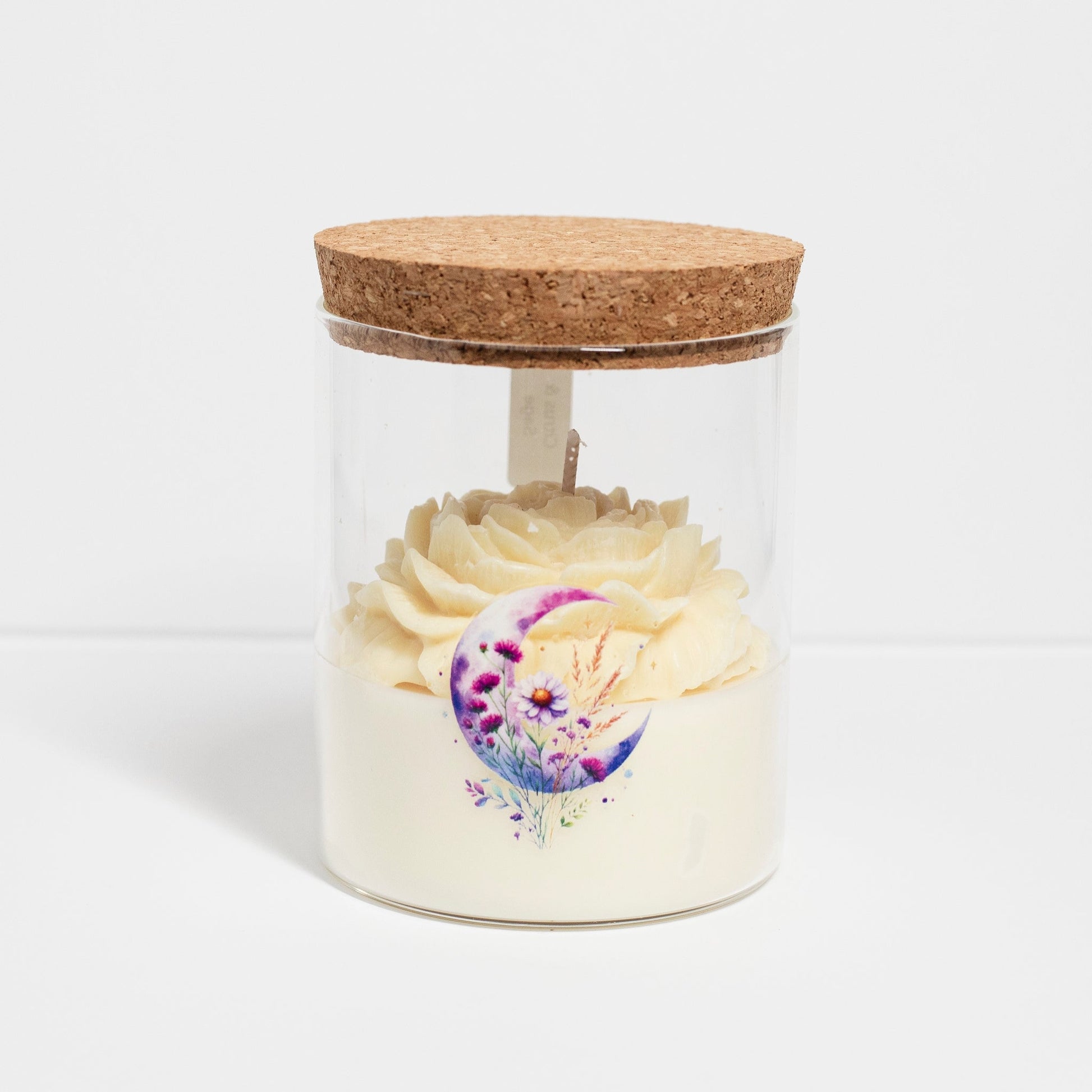 'Moonlight' Collection Candle in big Jar, Citrus with Sage, 280ml - Wonder Candles