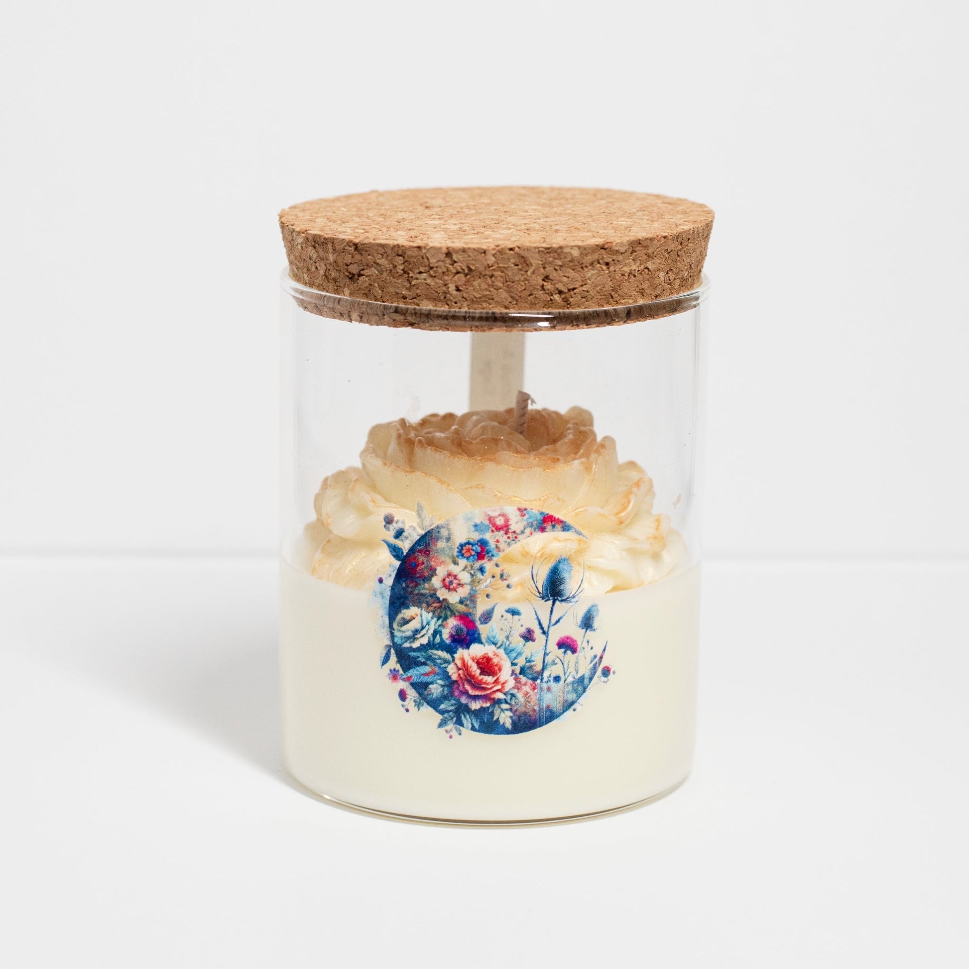 'Moonlight' Collection Candle in big Jar, Citrus with Sage, 280ml - Wonder Candles