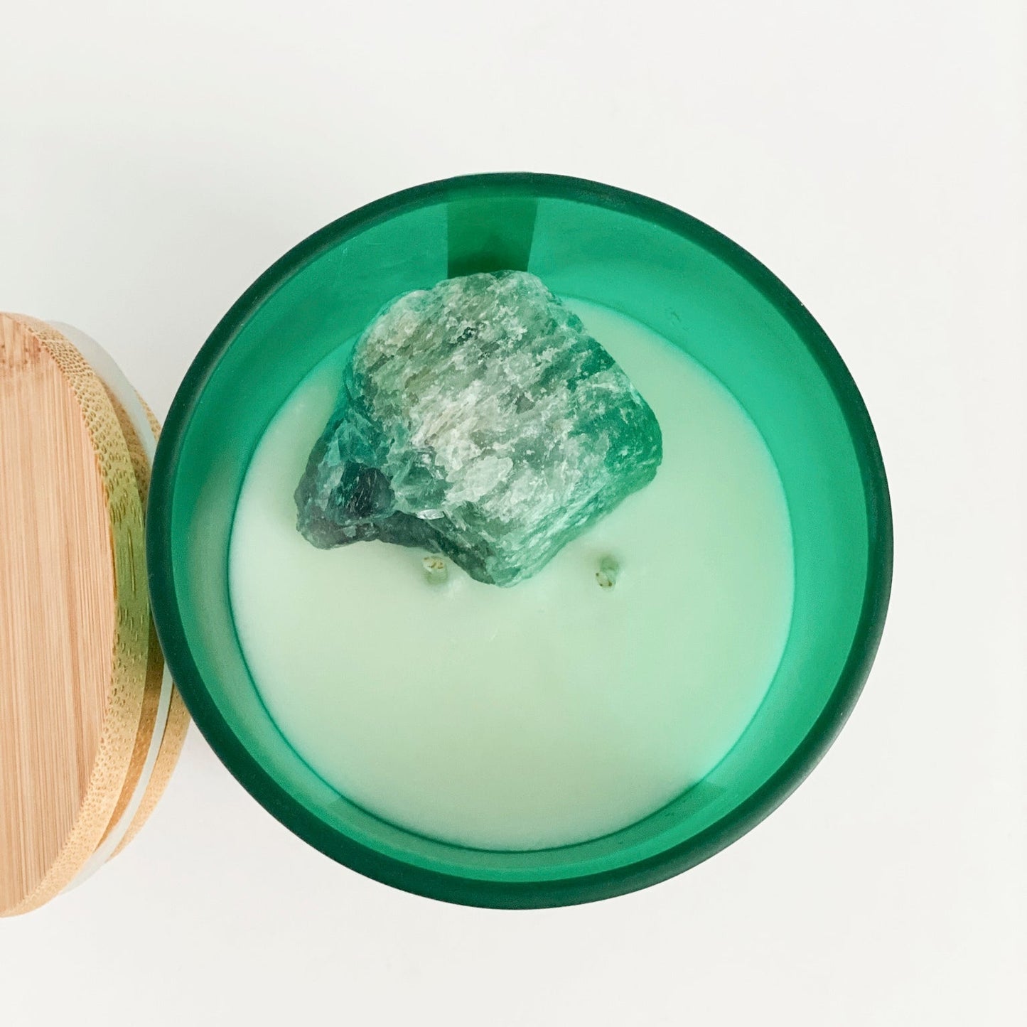 'Presence' Candle with Fluoride Crystal, Lavender & Lemon, 370ml - Wonder Candles