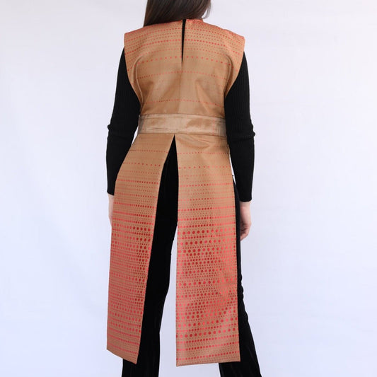 Short and Long Vest / 2 way to wear - Virtual Bazaar Jordan