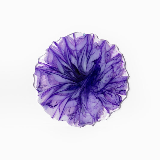 Resin Coaster, Double - sided, Lavender Collection - Wonder Candles