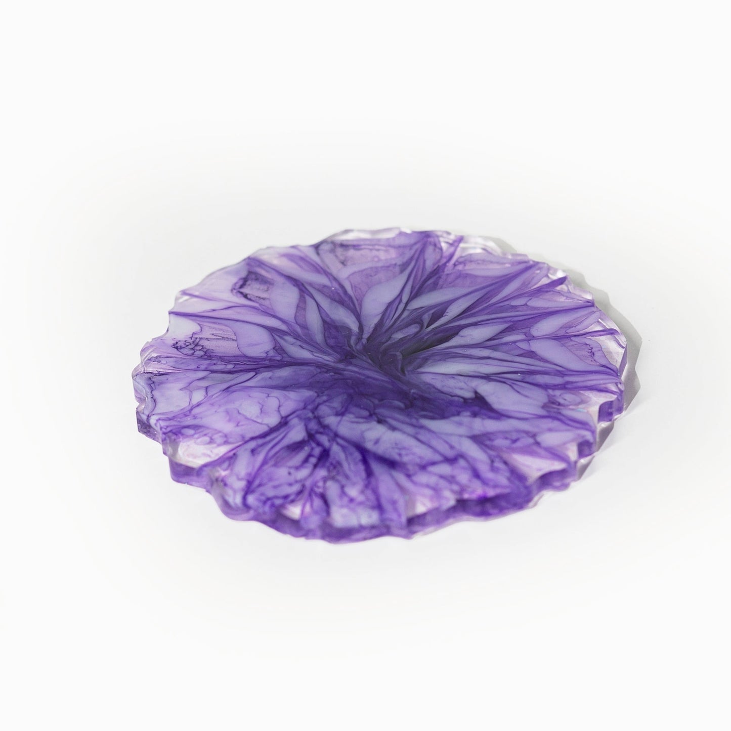 Resin Coaster, Double - sided, Lavender Collection - Wonder Candles