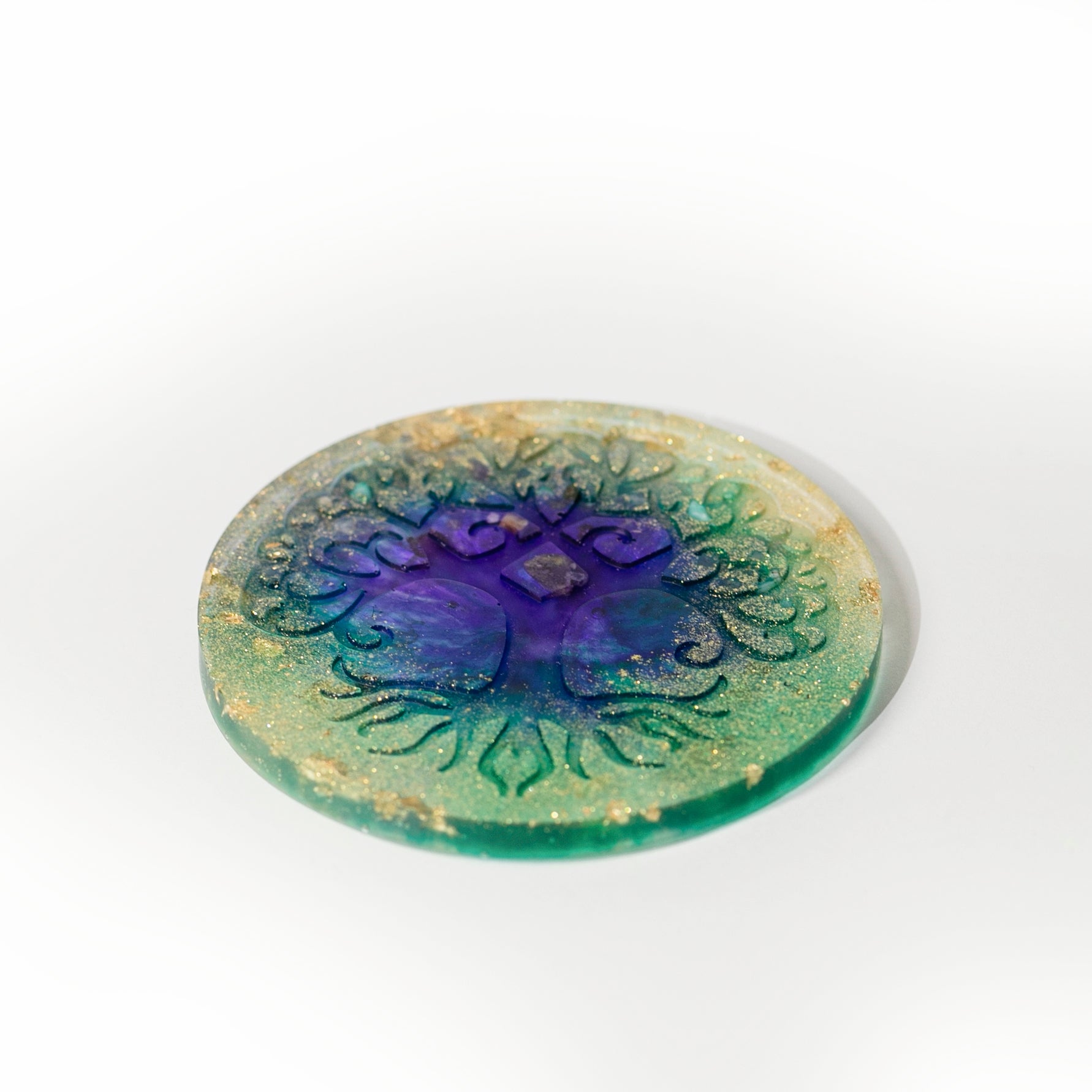 Resin Coaster, Tree of Life - Wonder Candles