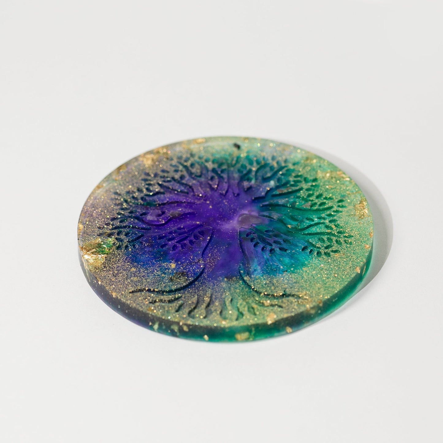 Resin Coaster, Tree of Life - Wonder Candles