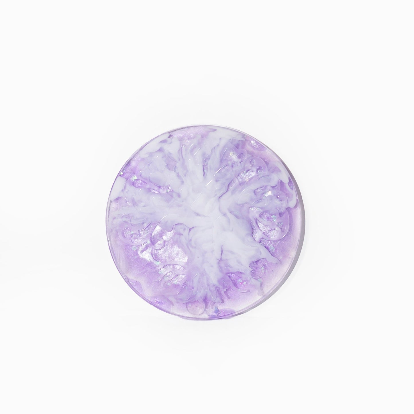 Resin Coaster, Tree of Life, Lavender Collection - Wonder Candles