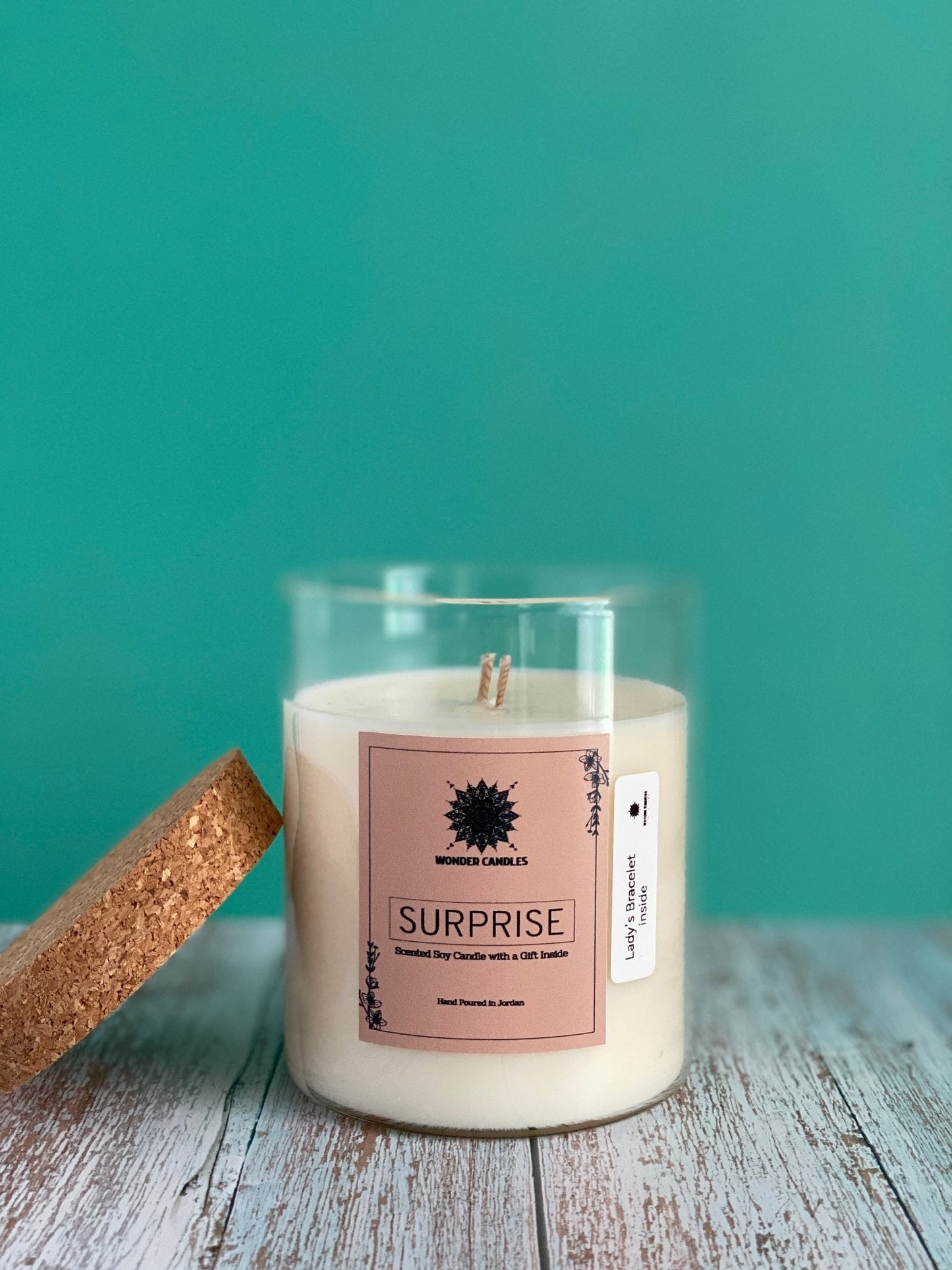 Surprise Candle with Hidden Bracelet, Crazy Cherry - Wonder Candles