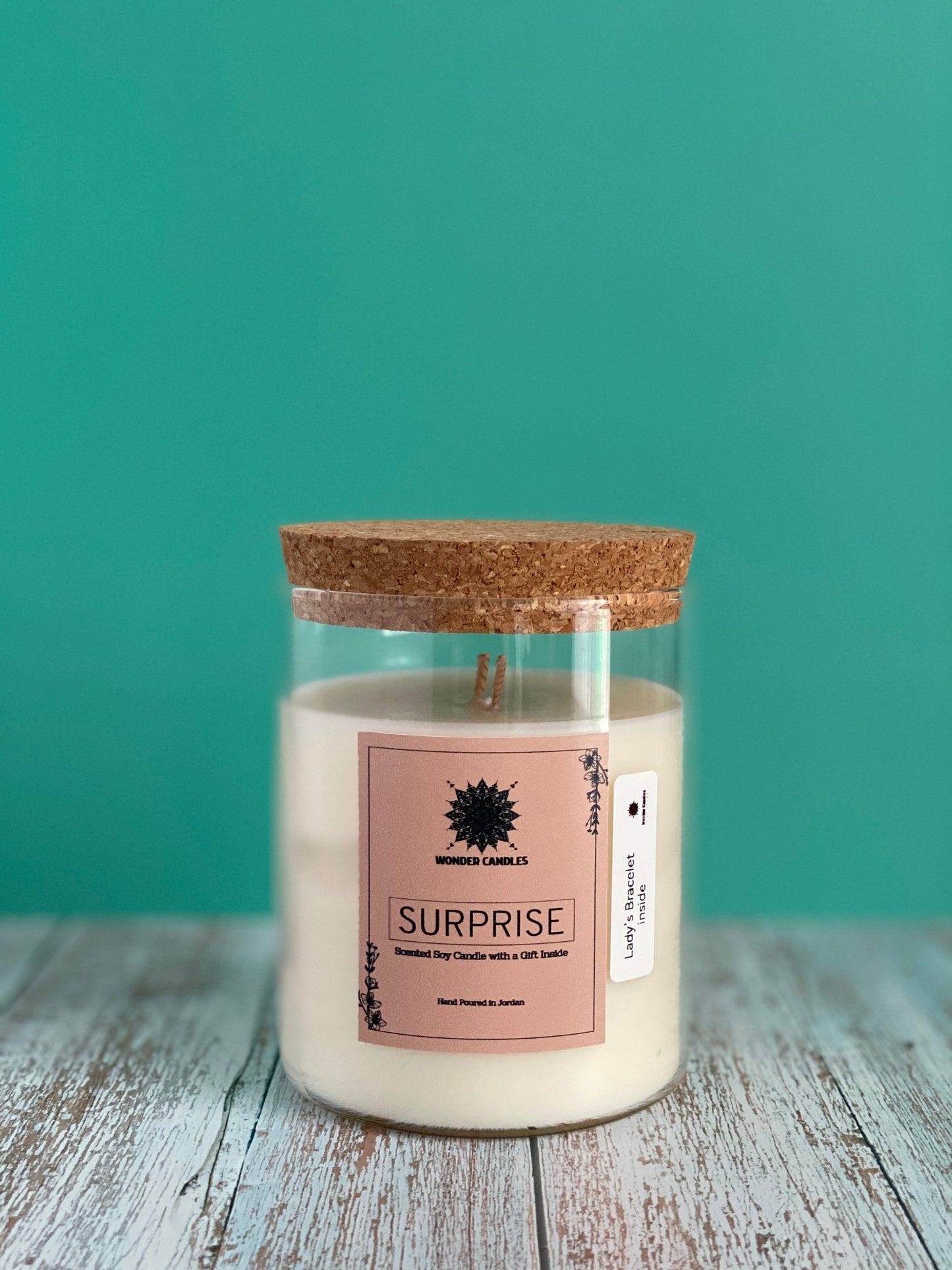 Surprise Candle with Hidden Bracelet, Crazy Cherry - Wonder Candles